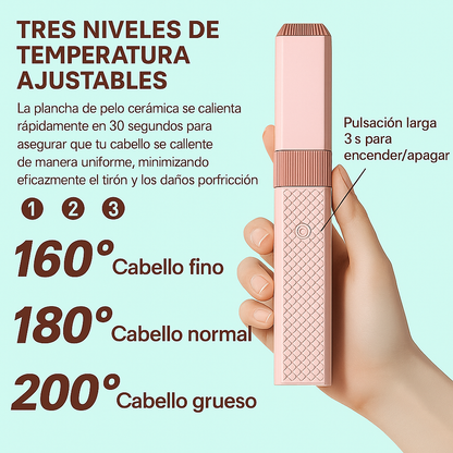 Mini Plancha Inalámbrica