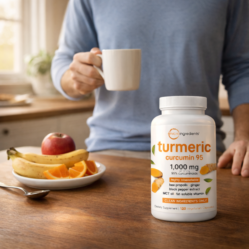 Fórmula avanzada de Cúrcuma + Curcumina 95% con alta absorción