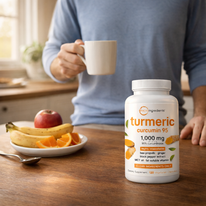 Fórmula avanzada de Cúrcuma + Curcumina 95% con alta absorción