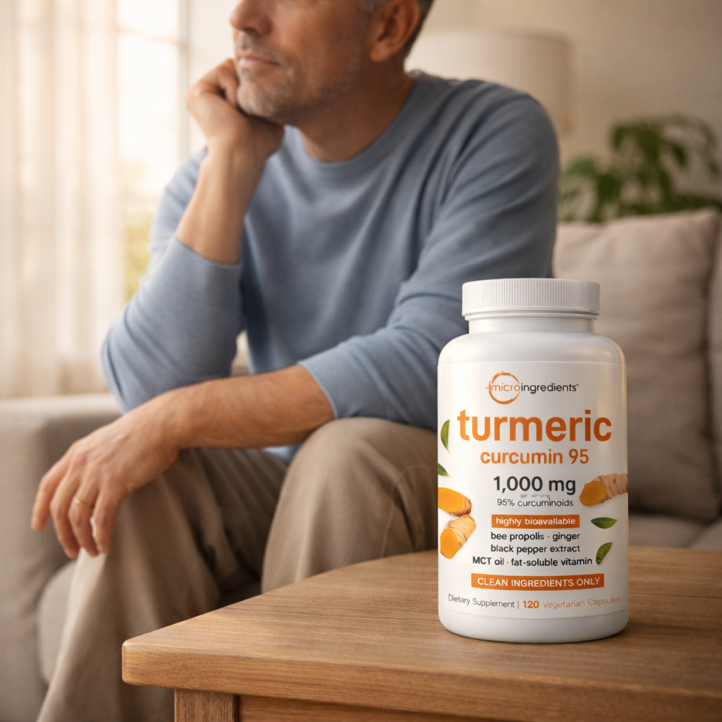 Fórmula avanzada de Cúrcuma + Curcumina 95% con alta absorción