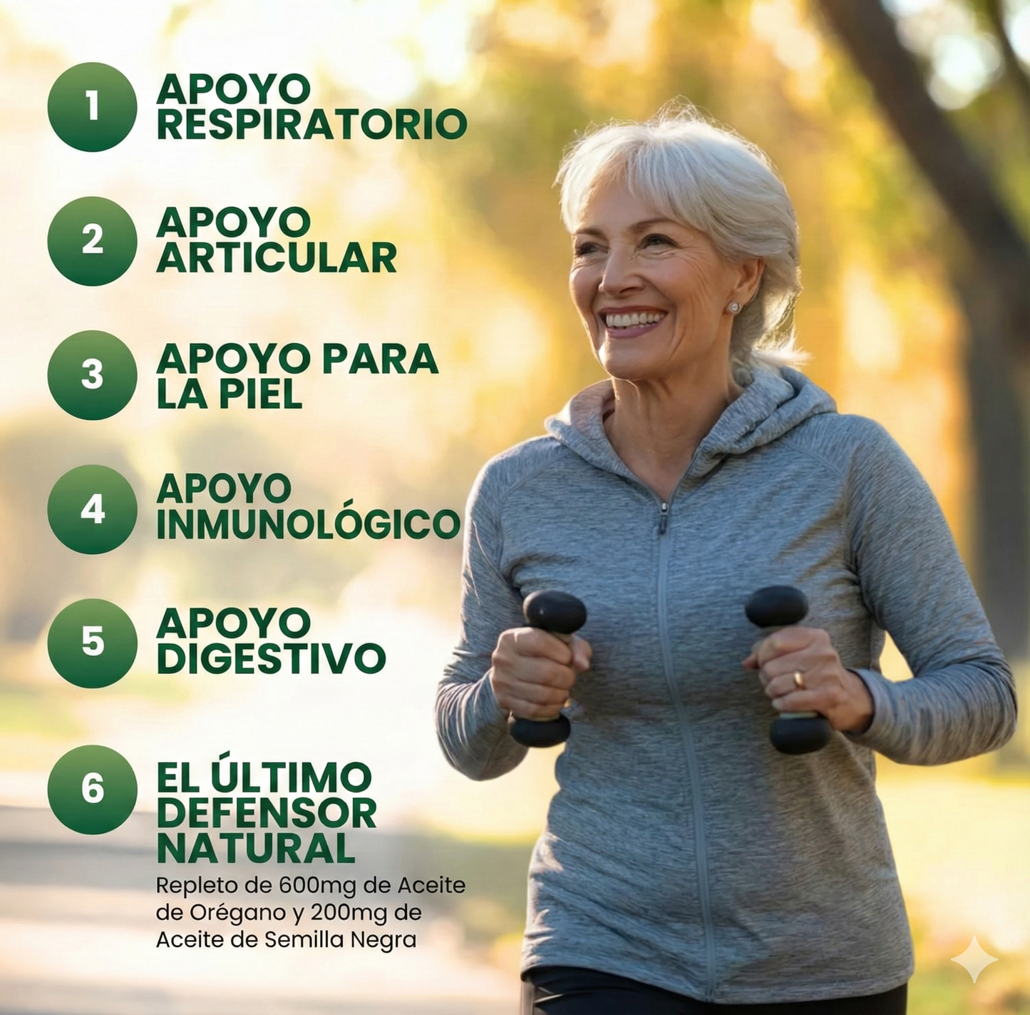 Refuerza tus defensas naturalmente — Aceite de Orégano Premium + Acción Antioxidante