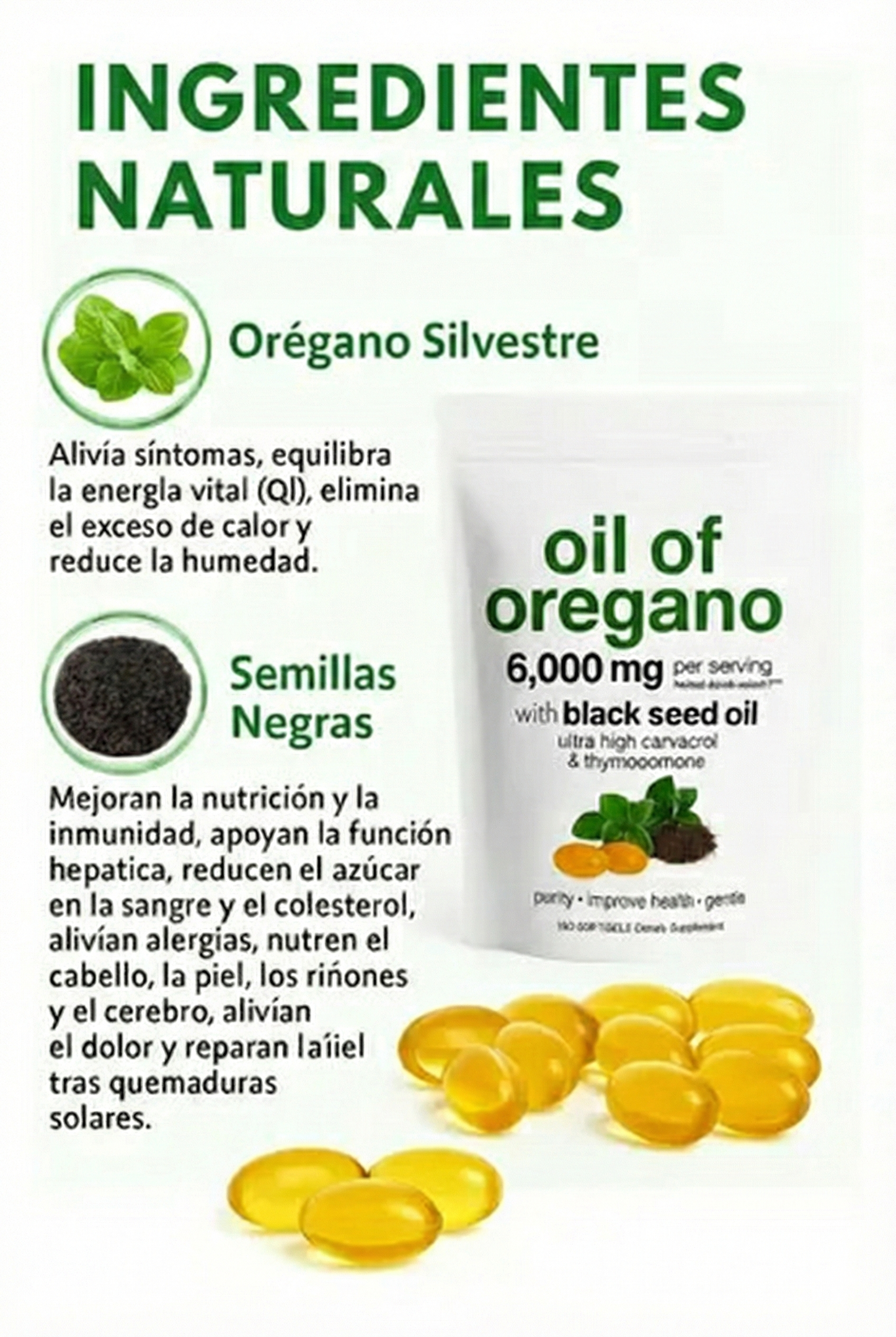 Refuerza tus defensas naturalmente — Aceite de Orégano Premium + Acción Antioxidante