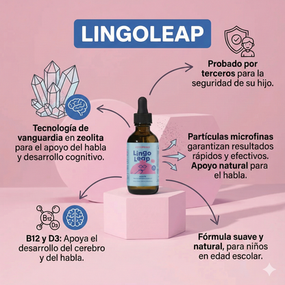 🧠 Lingo Leap™ – Apoyo natural para el bienestar y enfoque