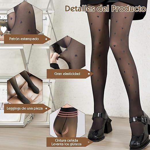 🔥Medias Veladas Térmicas™ Usa falda incluso en frío ❄️ sin perder estilo ni aguantar frío 🐻‍❄️