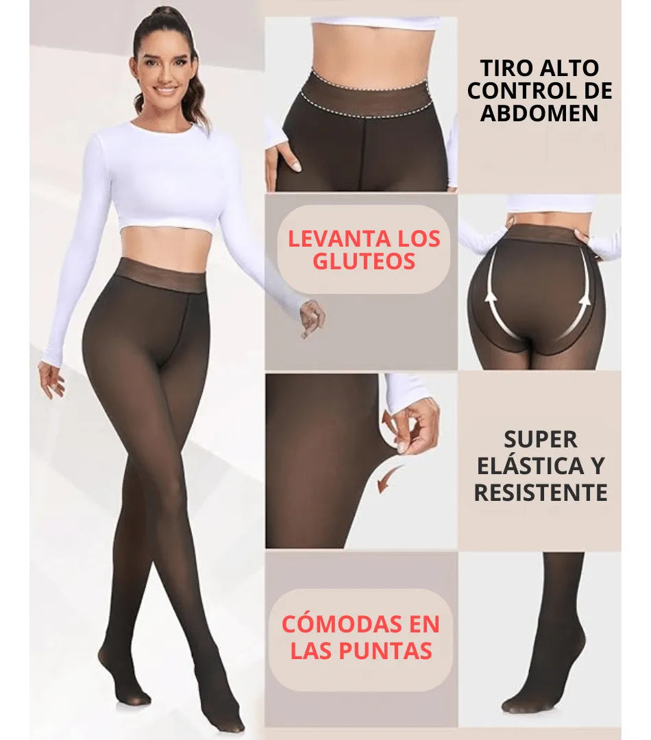 🔥Medias Veladas Térmicas™ Usa falda incluso en frío ❄️ sin perder estilo ni aguantar frío 🐻‍❄️