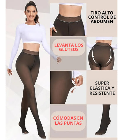 🔥Medias Veladas Térmicas™ Usa falda incluso en frío ❄️ sin perder estilo ni aguantar frío 🐻‍❄️