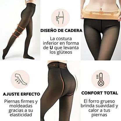 🔥Medias Veladas Térmicas™ Usa falda incluso en frío ❄️ sin perder estilo ni aguantar frío 🐻‍❄️