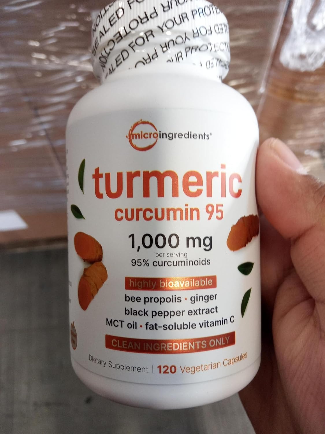 Fórmula avanzada de Cúrcuma + Curcumina 95% con alta absorción